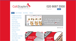Desktop Screenshot of coltstaplers.co.uk